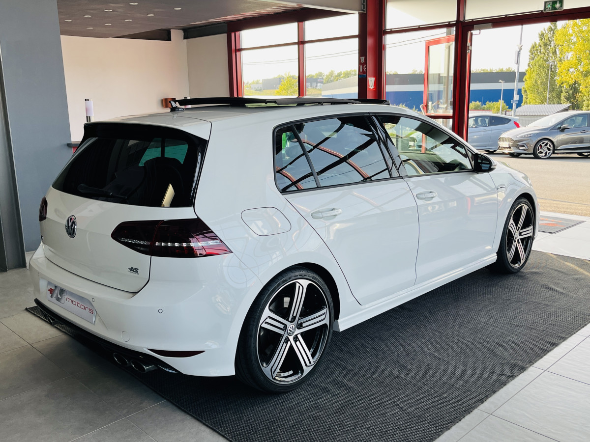 VOLKSWAGEN GOLF 7 R 2,0 TSI 300 DSG6 4 MOTION TOIT PANORAMIQUE GPS REGULATEUR LIMITEUR DRIVE SELECT  FEUX BI-XENON FULL CUIR PARK PILOT   EXCELLENT ETAT