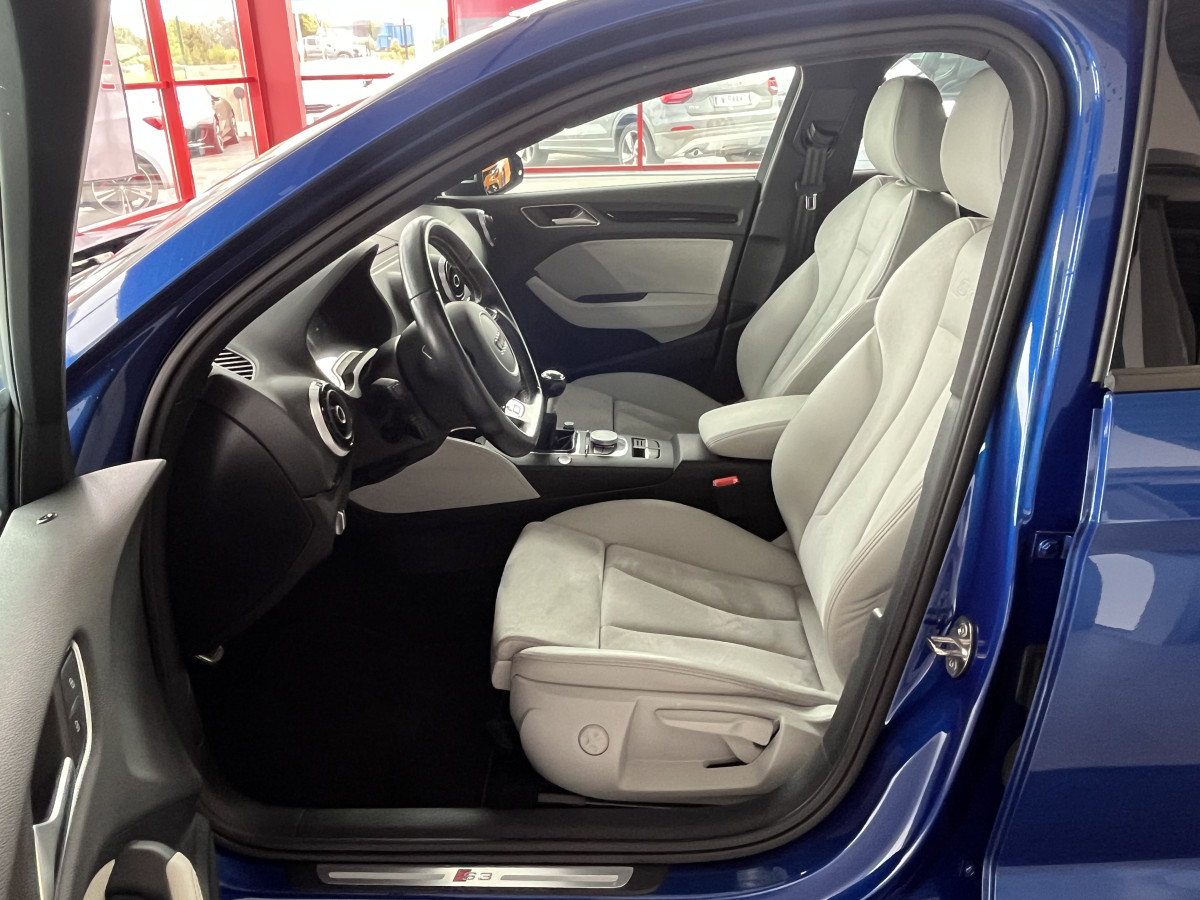 AUDI S3 BERLINE 2,0 TFSI 300 QUATTRO  GPS REGULATEUR ADAPTATIF KEYLESS FULL LED PARK ASSIST DRIVE SELECT JANTES 18 EXCELLENT ETAT