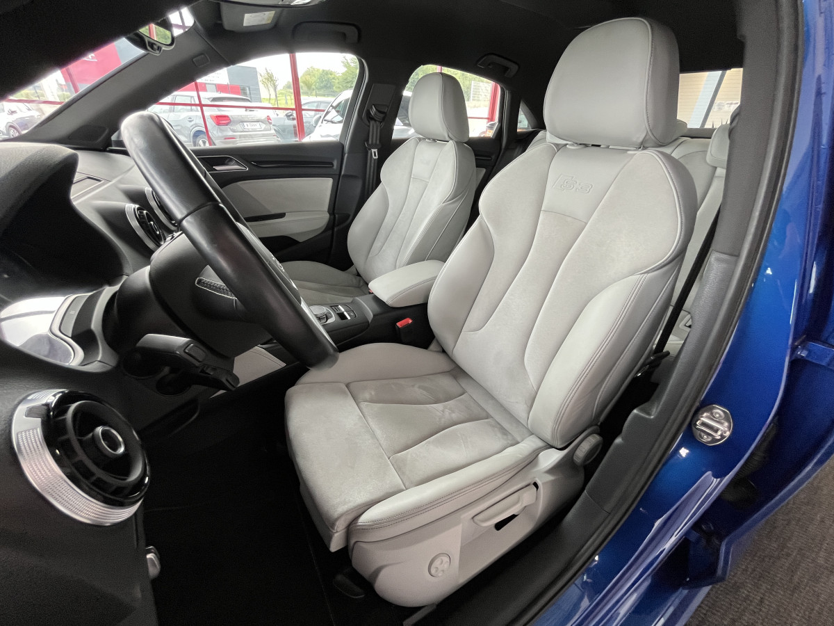 AUDI S3 BERLINE 2,0 TFSI 300 QUATTRO  GPS REGULATEUR ADAPTATIF KEYLESS FULL LED PARK ASSIST DRIVE SELECT JANTES 18 EXCELLENT ETAT