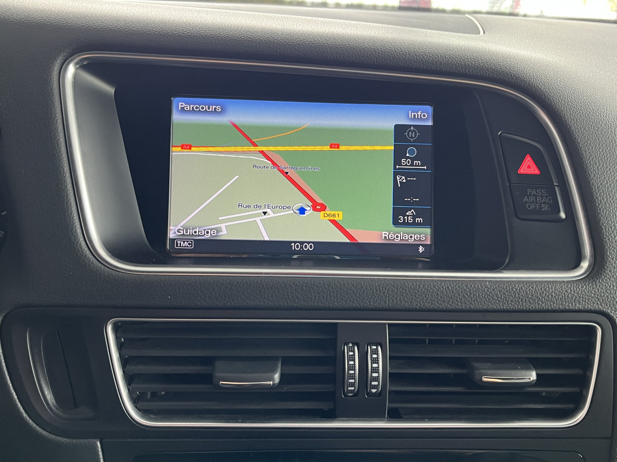 AUDI SQ5 TDI V6 326 COMPETITION QUATTRO BVA8 QUATTRO ATTELAGE ELECTRIQUE GPS CAMERA KEYLESS  REGULATEUR ADAPTATIF BI-XENON  ALU BROSSÉ PARK PILOT FULL CUIR  DRIVE SELECT JANTE 21 EXCELLENT ETAT