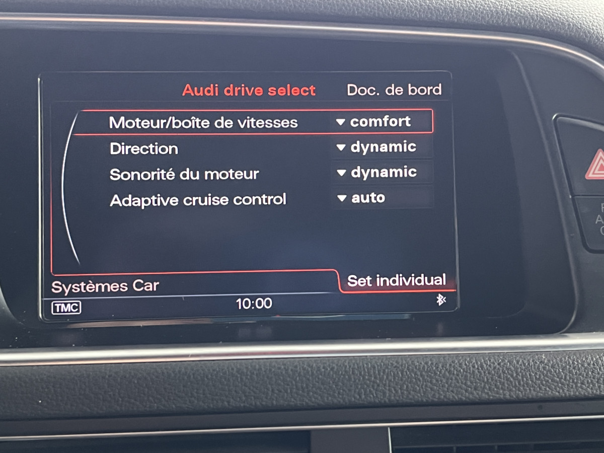 AUDI SQ5 TDI V6 326 COMPETITION QUATTRO BVA8 QUATTRO ATTELAGE ELECTRIQUE GPS CAMERA KEYLESS  REGULATEUR ADAPTATIF BI-XENON  ALU BROSSÉ PARK PILOT FULL CUIR  DRIVE SELECT JANTE 21 EXCELLENT ETAT