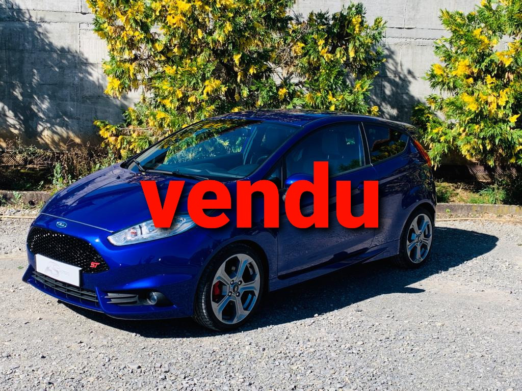 FORD FIESTA ST 1,6 TURBO 182 GPS BLEU PERFORMANCE CAMERA