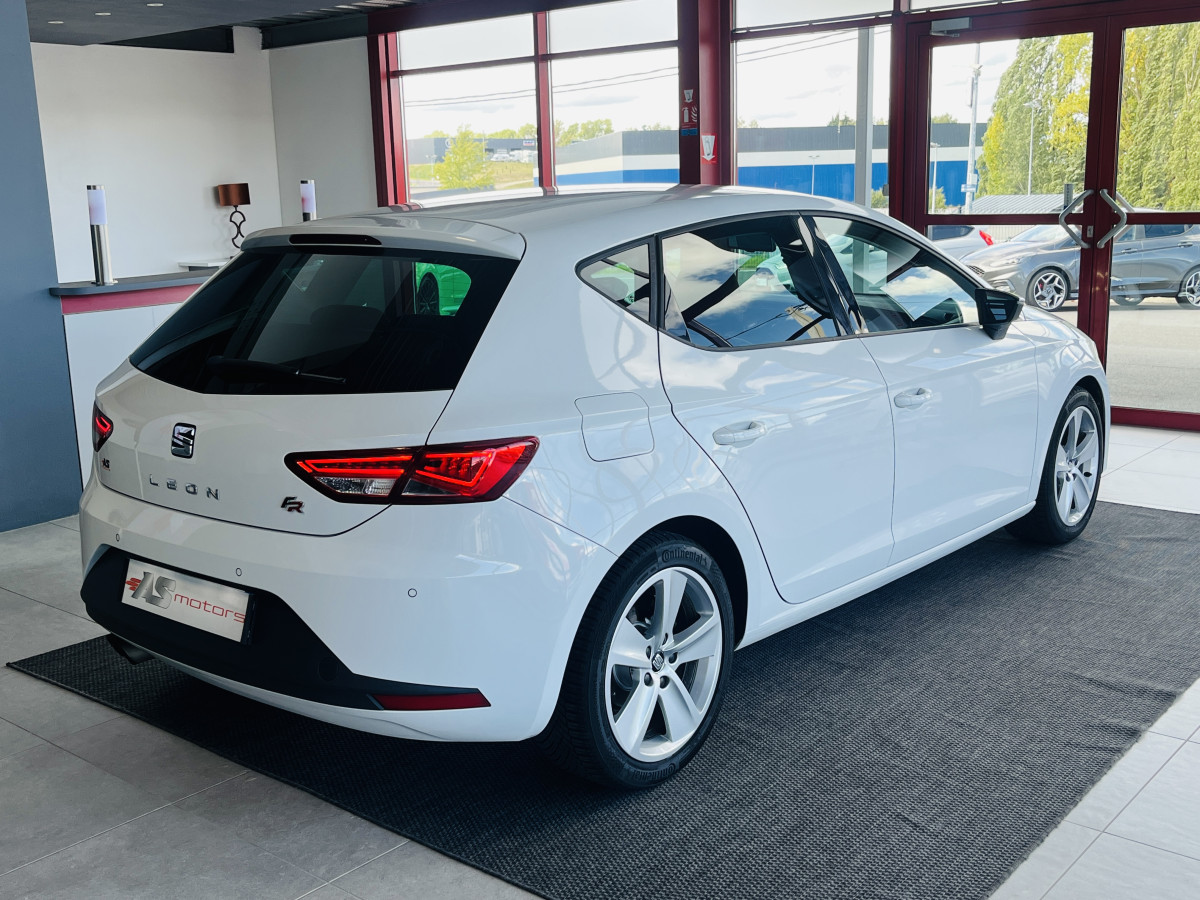 SEAT LEON FR 1,4 TSI 150 GPS CAMERA APPLE CARPLAY  REGULATEUR PARK PILOT SEAT DRIVE PROFILE FULL LED EXCELLENT ETAT