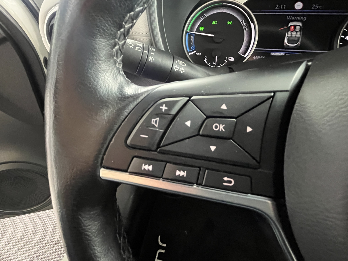 NISSAN JUKE 1,6 HYBRID 143 N-DESIGN GPS CAMERA 360 KEYLESS REGULATEUR LIMITEUR FEUX LED HIFI BOSE APPLE CARPLAY PACK HIVER ETAT NEUF