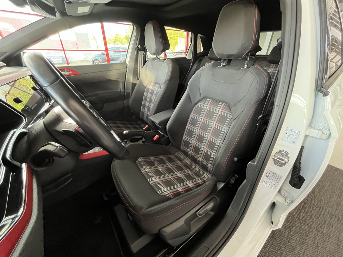 VOLKSWAGEN  POLO GTI 2,0 TSI 200 DSG6 TOIT PANORAMIQUE GPS ANDROID  CAMERA HIFI BEATS KEYLESS  APPLE CARPLAY DMS REGULATEUR ADAPTATIF LIMITEUR PARK PILOT JANTES BRESCIA FULL LED  EXCELLENT ETAT