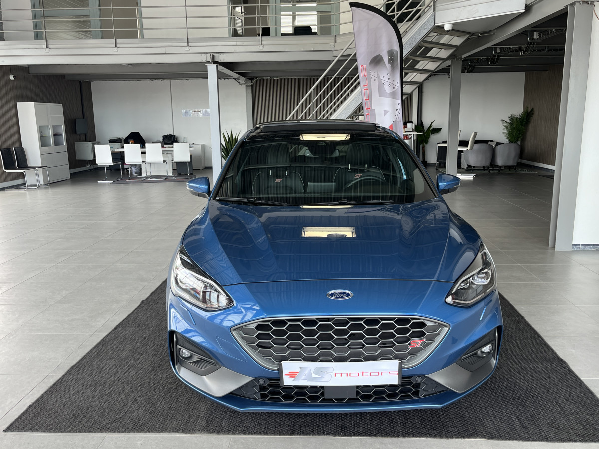 FORD FOCUS ST 2,3 280 PACK PERFORMANCE TOIT PANORAMIQUE  OUVRANT GPS CAMERA ATTELAGE HIFI B&O KEYLESS APPLE CARPLAY FULL LED PARK PILOT  ECHAPPEMENT MILTEK EXCELLENT ETAT
