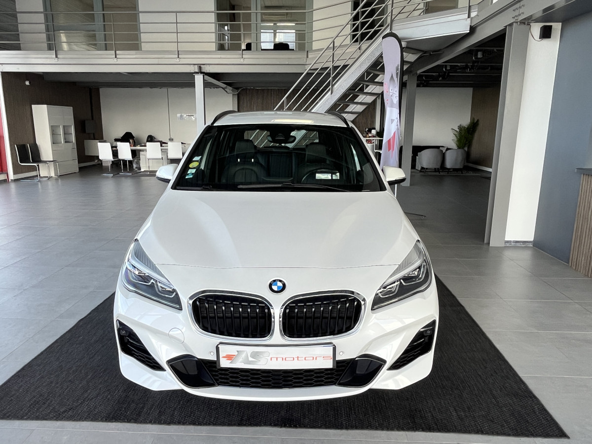 BMW SERIE GRAND TOURER 218 D 150 PACK M SPORT 7 PLACES  ATTELAGE GPS CAMERA REGULATEUR LIMITEUR KEYLESS  AFFICHAGE TETE HAUTE  PARK PILOT FULL LED JANTES 18 EXCELLENT ETAT