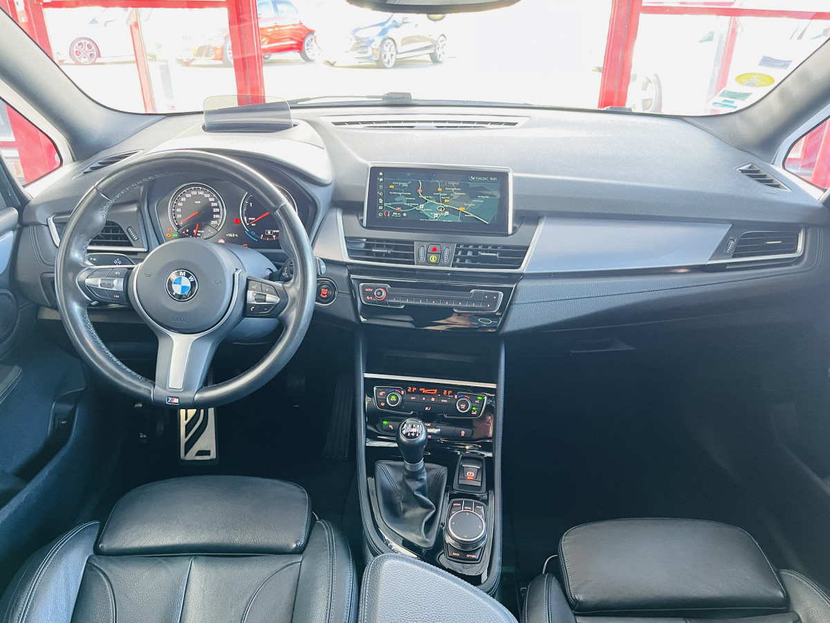 BMW SERIE GRAND TOURER 218 D 150 PACK M SPORT 7 PLACES  ATTELAGE GPS CAMERA REGULATEUR LIMITEUR KEYLESS  AFFICHAGE TETE HAUTE  PARK PILOT FULL LED JANTES 18 EXCELLENT ETAT