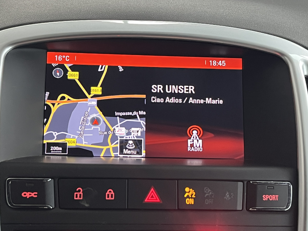 OPEL ASTRA GTC OPC 2,0 TURBO 280 PACK PERFORMANCE GPS BLUETOOTH SIEGES RECARO PERF JANTES 20 BI-XENON PACK APPARENCE FREIN BREMBO PARK PILOT  EXCELLENT ETAT