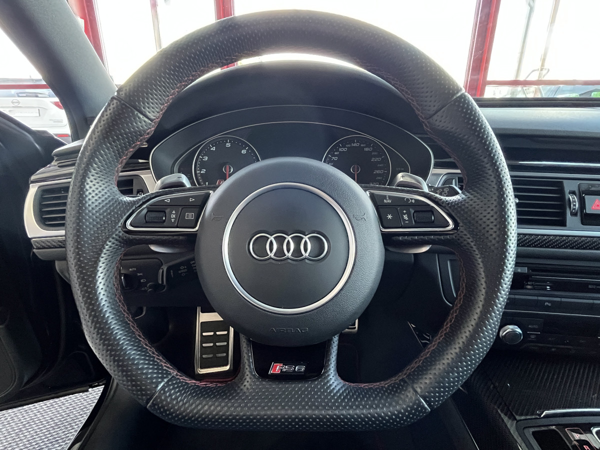AUDI RS6 AVANT 4,0 V8 TFSI 560 QUATTRO PACK AUDI EXCLUSIF  GPS CAMERA KEYLESS HIFI BOSE AUDI  MATRIX LED DRIVE SELECT CARBON REGULATEUR SIEGES RECARO RS JANTES 21 ECHAPPEMENT SPORT  EXCELLENT ETAT