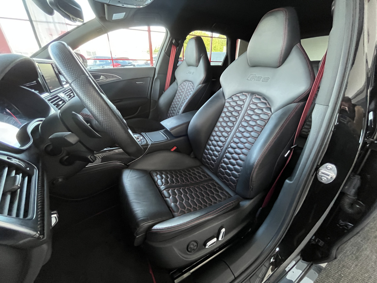 AUDI RS6 AVANT 4,0 V8 TFSI 560 QUATTRO PACK AUDI EXCLUSIF  GPS CAMERA KEYLESS HIFI BOSE AUDI  MATRIX LED DRIVE SELECT CARBON REGULATEUR SIEGES RECARO RS JANTES 21 ECHAPPEMENT SPORT  EXCELLENT ETAT