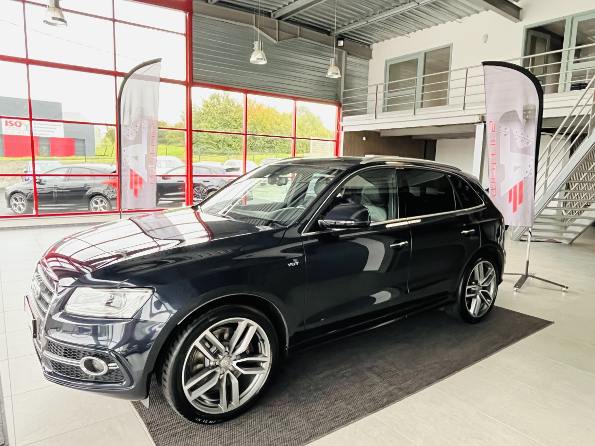 AUDI SQ5 TDI V6 326 COMPETITION BVA8 QUATTRO GPS CAMERA ATTELAGE KEYLESS BI-XENON HIFI B&O REGULATEUR ADAPTATIF AUDI EXCLUSIF  DRIVE SELECT JANTES 21 EXCELLENT ETAT