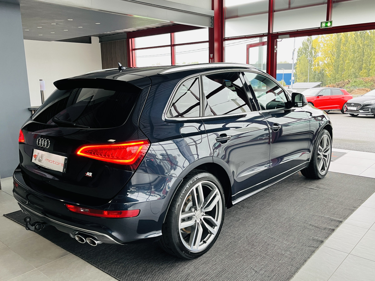 AUDI SQ5 TDI V6 326 COMPETITION BVA8 QUATTRO GPS CAMERA ATTELAGE KEYLESS BI-XENON HIFI B&O REGULATEUR ADAPTATIF AUDI EXCLUSIF  DRIVE SELECT JANTES 21 EXCELLENT ETAT