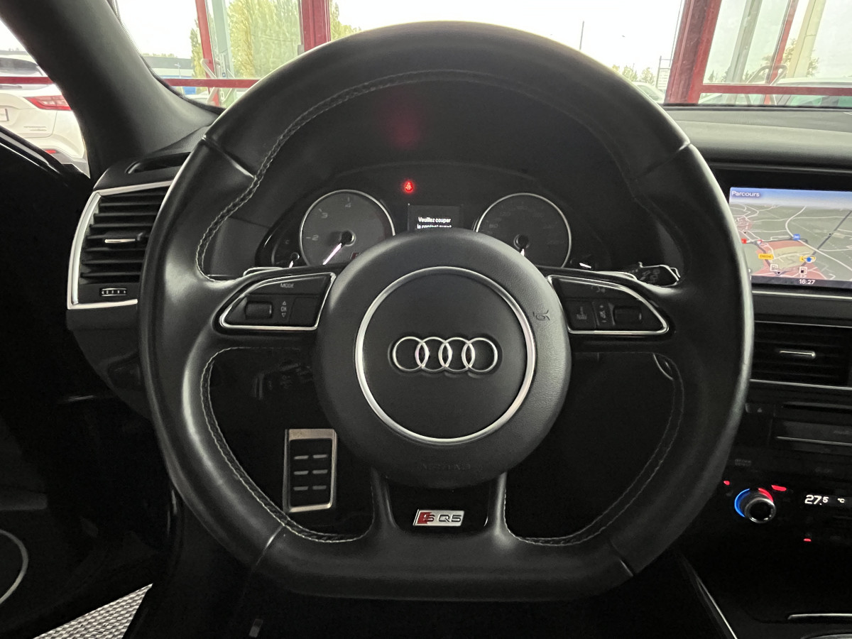 AUDI SQ5 TDI V6 326 COMPETITION BVA8 QUATTRO GPS CAMERA ATTELAGE KEYLESS BI-XENON HIFI B&O REGULATEUR ADAPTATIF AUDI EXCLUSIF  DRIVE SELECT JANTES 21 EXCELLENT ETAT