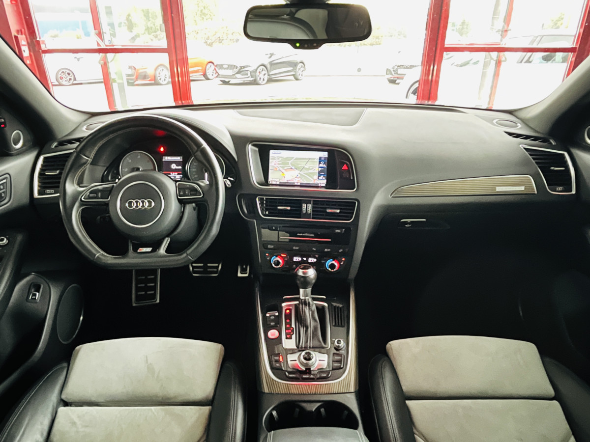 AUDI SQ5 TDI V6 326 COMPETITION BVA8 QUATTRO GPS CAMERA ATTELAGE KEYLESS BI-XENON HIFI B&O REGULATEUR ADAPTATIF AUDI EXCLUSIF  DRIVE SELECT JANTES 21 EXCELLENT ETAT