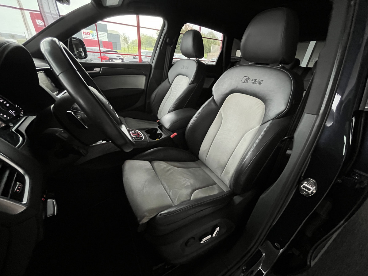 AUDI SQ5 TDI V6 326 COMPETITION BVA8 QUATTRO GPS CAMERA ATTELAGE KEYLESS BI-XENON HIFI B&O REGULATEUR ADAPTATIF AUDI EXCLUSIF  DRIVE SELECT JANTES 21 EXCELLENT ETAT