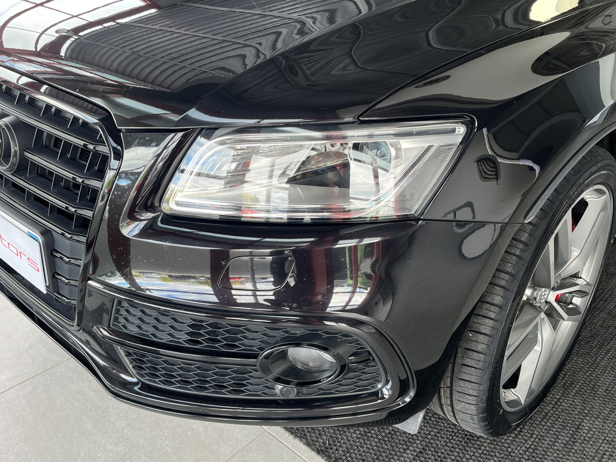 AUDI SQ5 3,0  TDI V6 313 BVA8 QUATTRO TOIT PANORAMIQUE ATTELAGE ELECTRIQUE GPS CAMERA HIFI B&O KEYLESS  REGULATEUR ADAPTATIF BI-XENON  PARK PILOT FULL CUIR  DRIVE SELECT JANTE 21 EXCELLENT ETAT