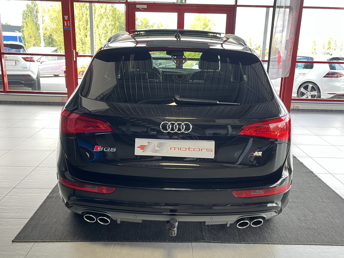 AUDI SQ5 3,0  TDI V6 313 BVA8 QUATTRO TOIT PANORAMIQUE ATTELAGE ELECTRIQUE GPS CAMERA HIFI B&O KEYLESS  REGULATEUR ADAPTATIF BI-XENON  PARK PILOT FULL CUIR  DRIVE SELECT JANTE 21 EXCELLENT ETAT