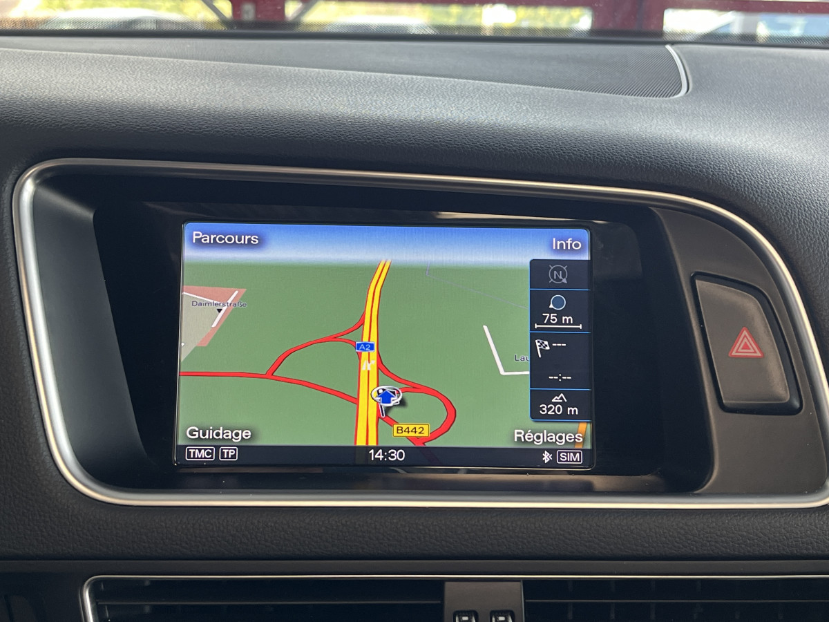 AUDI SQ5 3,0  TDI V6 313 BVA8 QUATTRO TOIT PANORAMIQUE ATTELAGE ELECTRIQUE GPS CAMERA HIFI B&O KEYLESS  REGULATEUR ADAPTATIF BI-XENON  PARK PILOT FULL CUIR  DRIVE SELECT JANTE 21 EXCELLENT ETAT