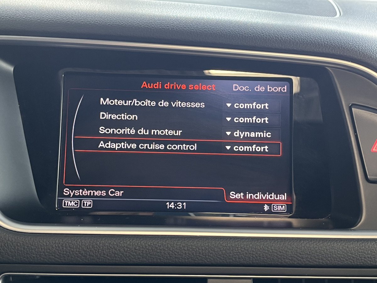 AUDI SQ5 3,0  TDI V6 313 BVA8 QUATTRO TOIT PANORAMIQUE ATTELAGE ELECTRIQUE GPS CAMERA HIFI B&O KEYLESS  REGULATEUR ADAPTATIF BI-XENON  PARK PILOT FULL CUIR  DRIVE SELECT JANTE 21 EXCELLENT ETAT