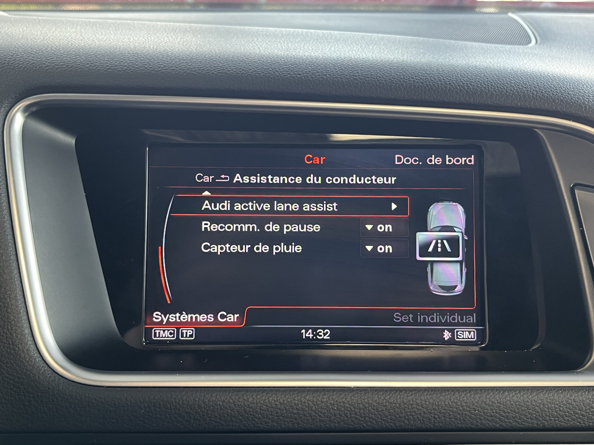 AUDI SQ5 3,0  TDI V6 313 BVA8 QUATTRO TOIT PANORAMIQUE ATTELAGE ELECTRIQUE GPS CAMERA HIFI B&O KEYLESS  REGULATEUR ADAPTATIF BI-XENON  PARK PILOT FULL CUIR  DRIVE SELECT JANTE 21 EXCELLENT ETAT