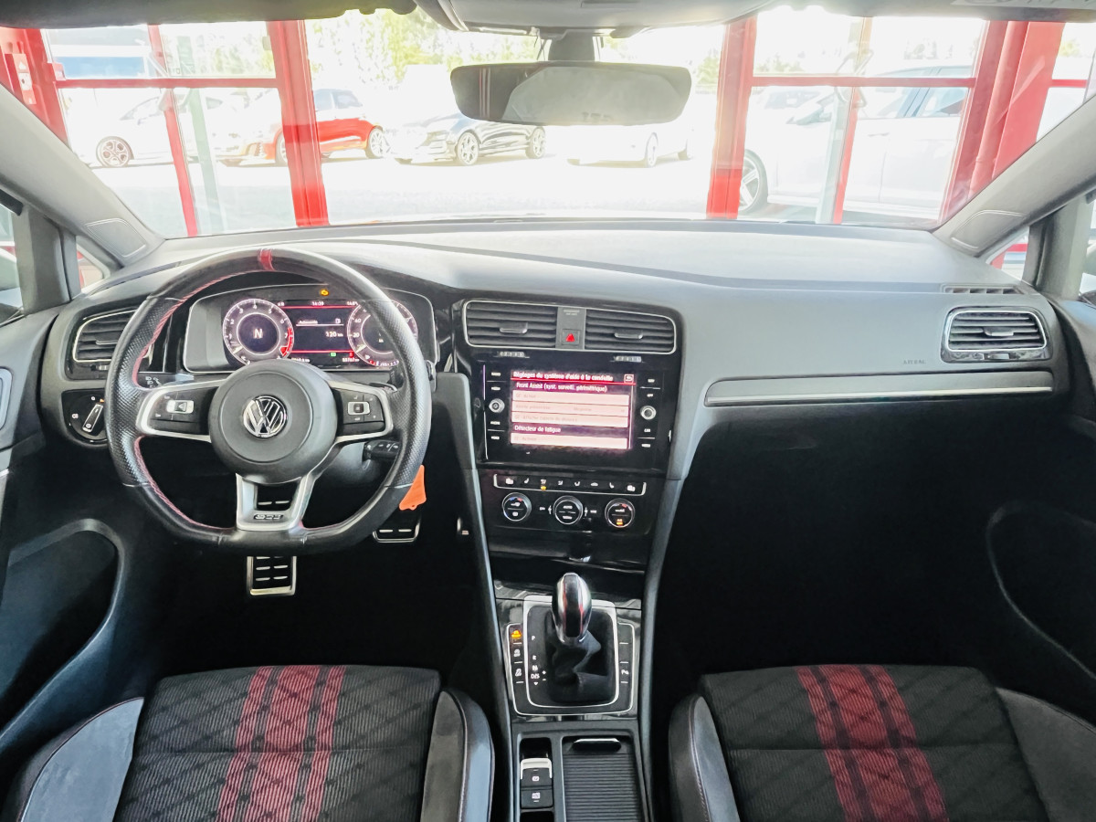 VOLKSWAGEN GOLF 7 TCR 2,0 TSI 290 DSG7  GPS APPLE CARPLAY  DMS DIGITAL COCKPIT  FULL LED PARK PILOT ECHAPPEMENT AKRAPOVIC  EXCELLENT ETAT