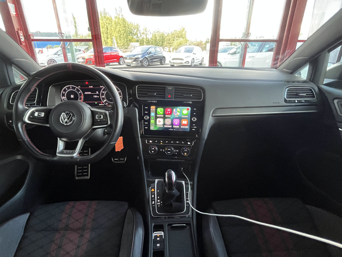 VOLKSWAGEN GOLF 7 TCR 2,0 TSI 290 DSG7  GPS APPLE CARPLAY  DMS DIGITAL COCKPIT  FULL LED PARK PILOT ECHAPPEMENT AKRAPOVIC  EXCELLENT ETAT