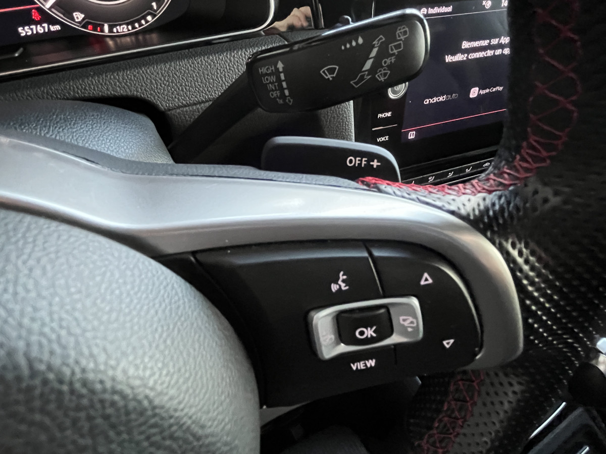 VOLKSWAGEN GOLF 7 TCR 2,0 TSI 290 DSG7  GPS APPLE CARPLAY  DMS DIGITAL COCKPIT  FULL LED PARK PILOT ECHAPPEMENT AKRAPOVIC  EXCELLENT ETAT