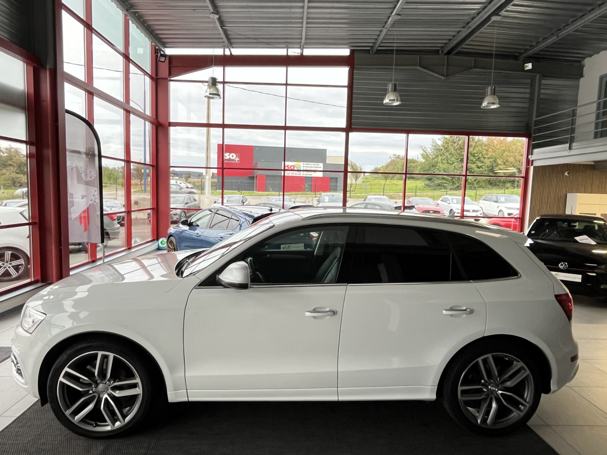 AUDI SQ5 TDI V6 313 QUATTRO BVA8 QUATTRO ATTELAGE ELECTRIQUE GPS  REGULATEUR BI-XENON  ALU BROSSÉ PARK PILOT DRIVE SELECT JANTE 21 EXCELLENT ETAT