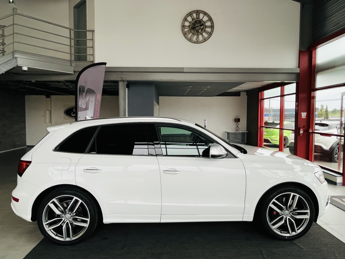 AUDI SQ5 TDI V6 313 QUATTRO BVA8 QUATTRO ATTELAGE ELECTRIQUE GPS  REGULATEUR BI-XENON  ALU BROSSÉ PARK PILOT DRIVE SELECT JANTE 21 EXCELLENT ETAT
