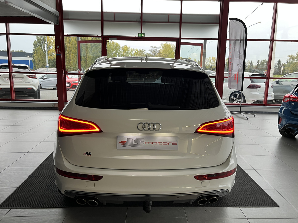 AUDI SQ5 TDI V6 313 QUATTRO BVA8 QUATTRO ATTELAGE ELECTRIQUE GPS  REGULATEUR BI-XENON  ALU BROSSÉ PARK PILOT DRIVE SELECT JANTE 21 EXCELLENT ETAT