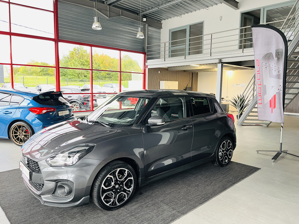 SUZUKI SWIFT SPORT 1,4 129 HYBRID GPS CAMERA FULL LED REGULATEUR LIMITEUR KEYLESS APPLE CARPLAY PARK PILOT EXCELLENT ETAT