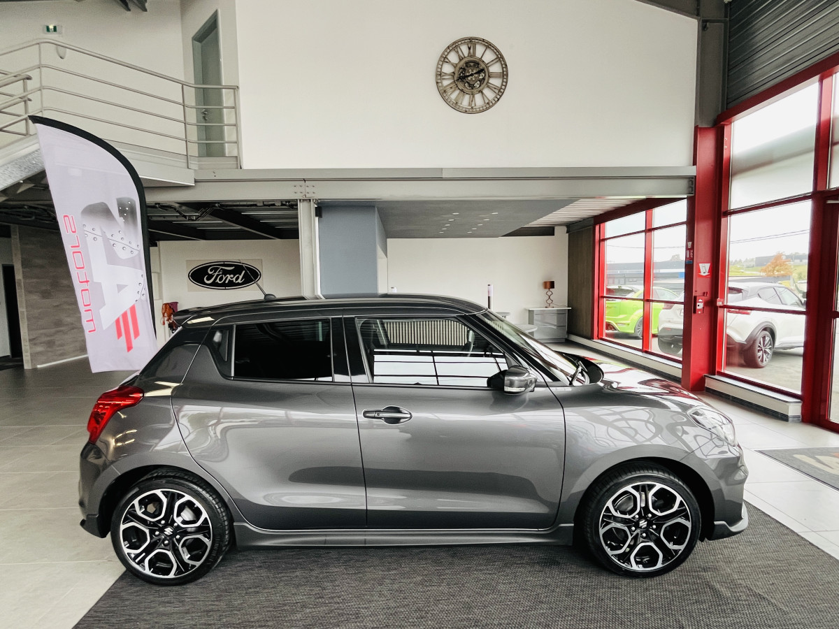SUZUKI SWIFT SPORT 1,4 129 HYBRID GPS CAMERA FULL LED REGULATEUR LIMITEUR KEYLESS APPLE CARPLAY PARK PILOT EXCELLENT ETAT