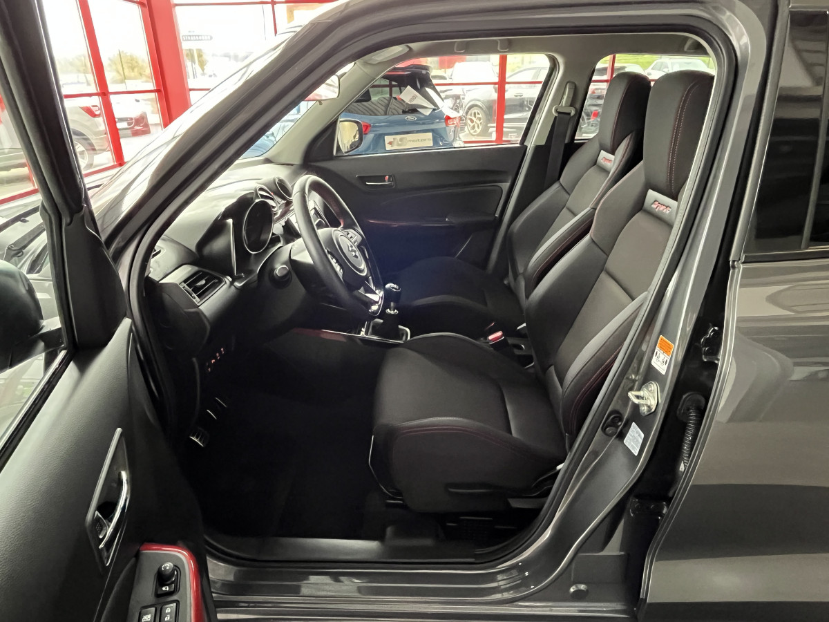 SUZUKI SWIFT SPORT 1,4 129 HYBRID GPS CAMERA FULL LED REGULATEUR LIMITEUR KEYLESS APPLE CARPLAY PARK PILOT EXCELLENT ETAT