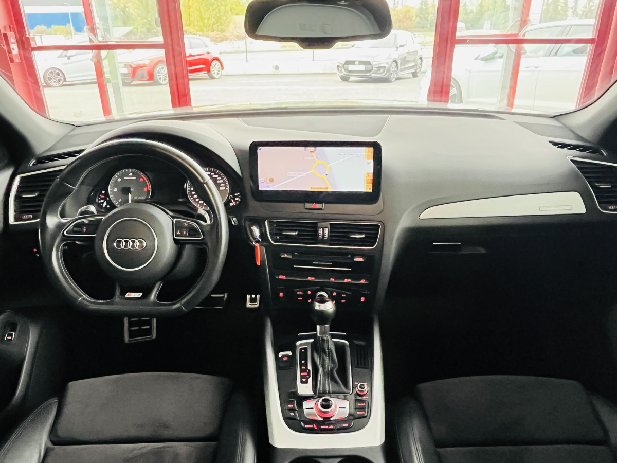 AUDI SQ5 3,0  TDI V6 313 BVA8 QUATTRO TOIT PANORAMIQUE OUVRANT ATTELAGE ELECTRIQUE GPS CAMERA APPLE CARPLAY  HIFI B&O  REGULATEUR  BI-XENON  PARK PILOT  DRIVE SELECT JANTE 21 EXCELLENT ETAT