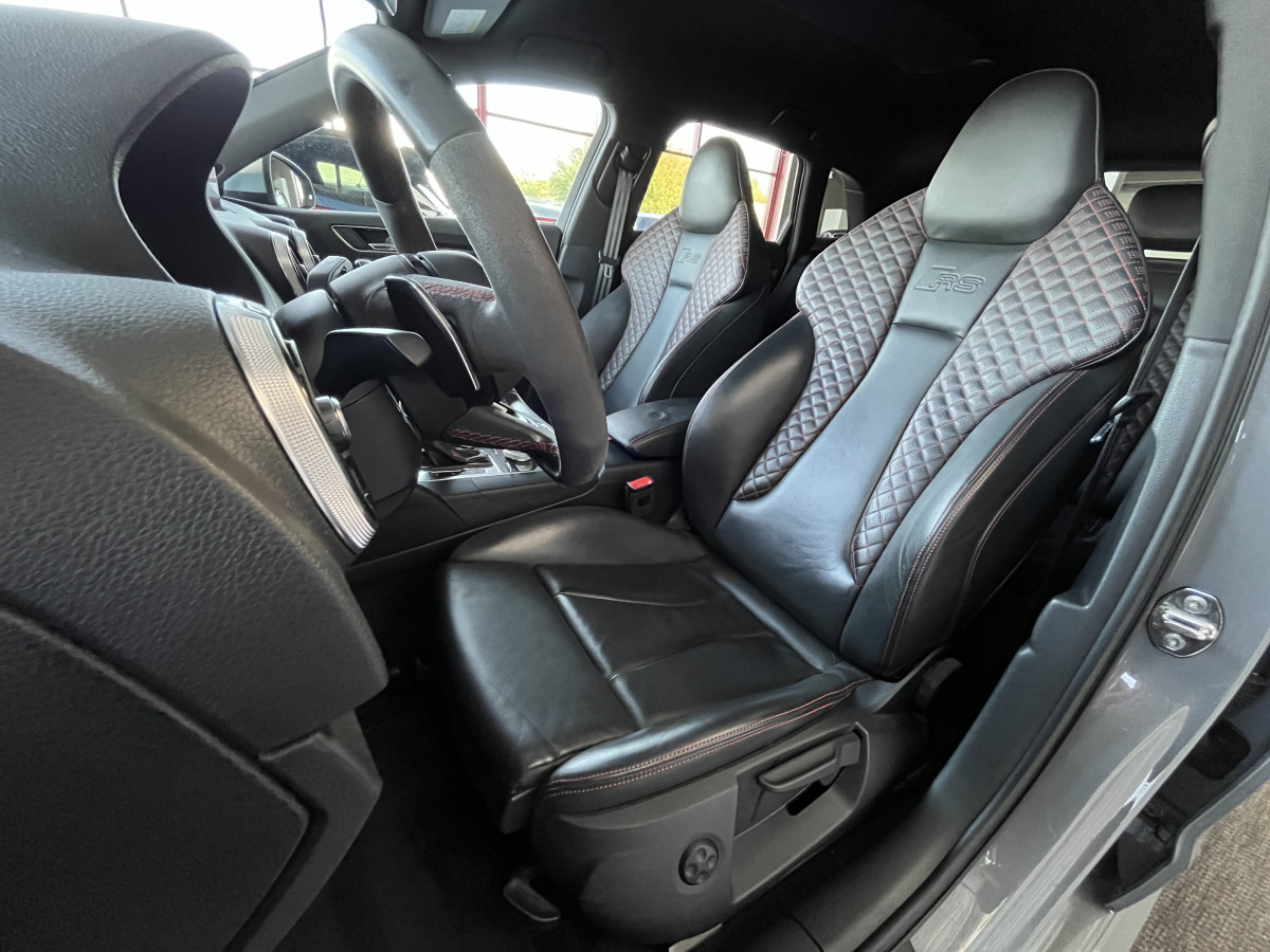 AUDI RS3 SPORTBACK 2,5 TFSI 400 S-TRONIC 7 QUATTRO GPS CAMERA DCC HIFI BANG & OLUFSEN MAGNETIC RIDE APPLE CARPLAY DRIVE SELECT SIEGES RS ECHAPPEMENT RS  FULL LED JANTES ROTOR 19  EXCELLENT ETAT