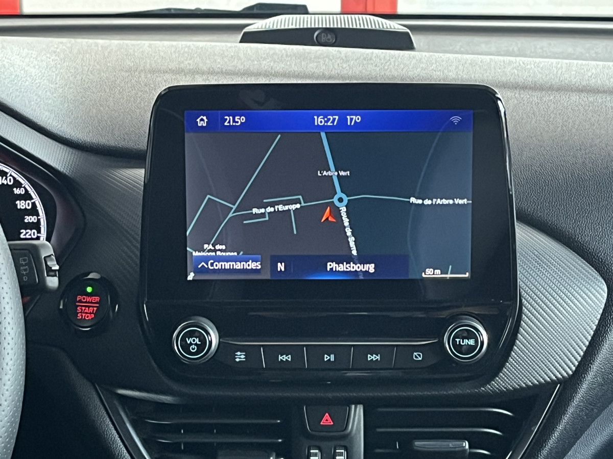 FORD FIESTA ST 1,5 200 EDITION LIMITED PACK PERFORMANCE DIFFERENTIEL LAUCH CONTROL  GPS CAMERA REGULATEUR LIMITEUR  HIFI B&O PACK HIVER FULL LED KEYLESS ETAT NEUF