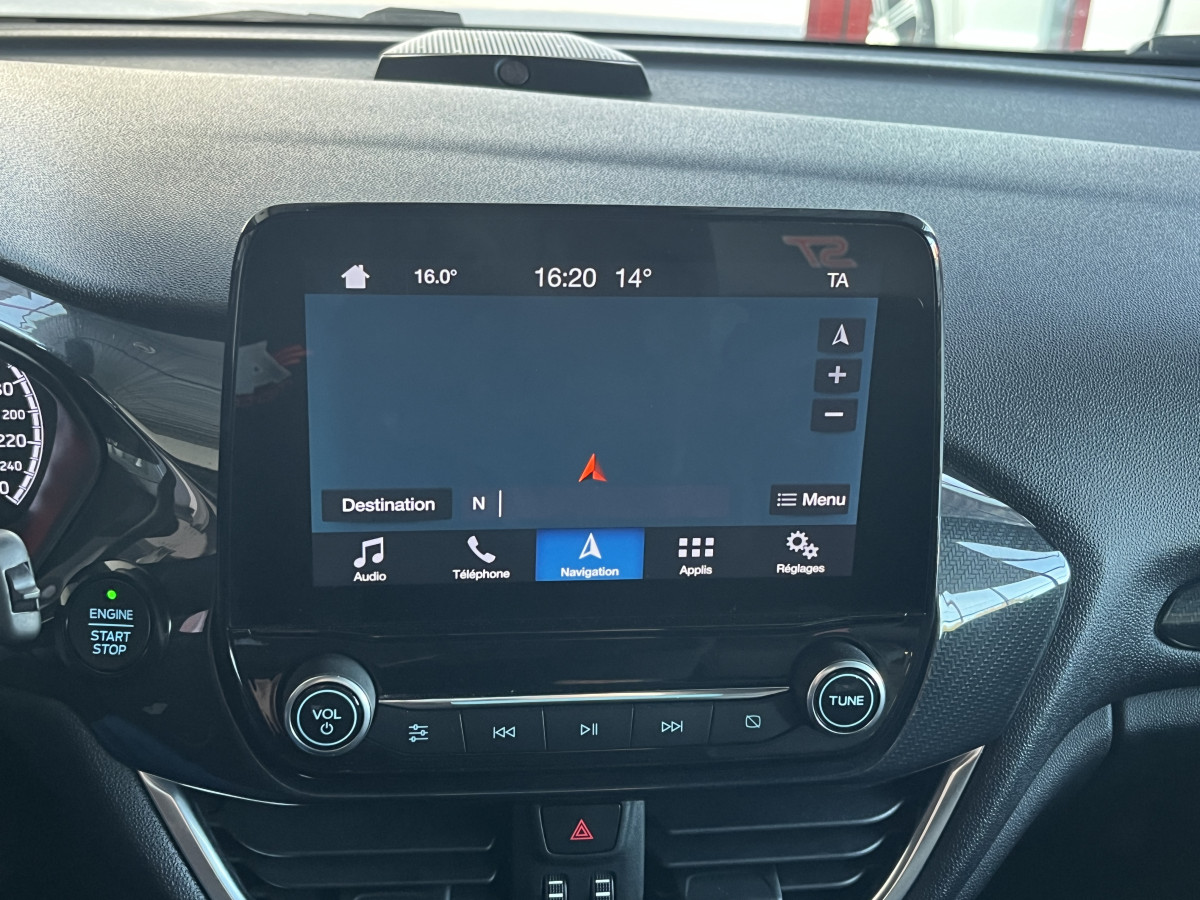 FORD FIESTA ST 1,5 200 PACK PERFORMANCE  DIFFERENTIEL LAUNCH CONTROL GPS  KEYLESS APPLE CARPLAY FULL LED BLUETOOTH HIFI B&O REGULATEUR LIMITEUR PARK PILOT PACK HIVER JANTES 18