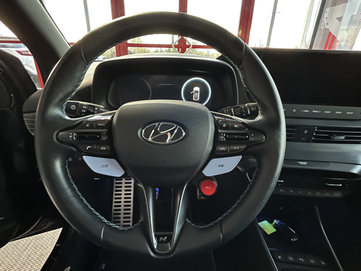 HYUNDAI I20 N 1,6 T-GDI 204 GPS CAMERA APPLE CARPLAY REGULATEUR LIMITEUR KEYLESS VIRTUAL COCKPIT DRIVE SELECT HIFI BOSE FULL LED DIFFERENTIEL A GLISSEMENT ETAT NEUF