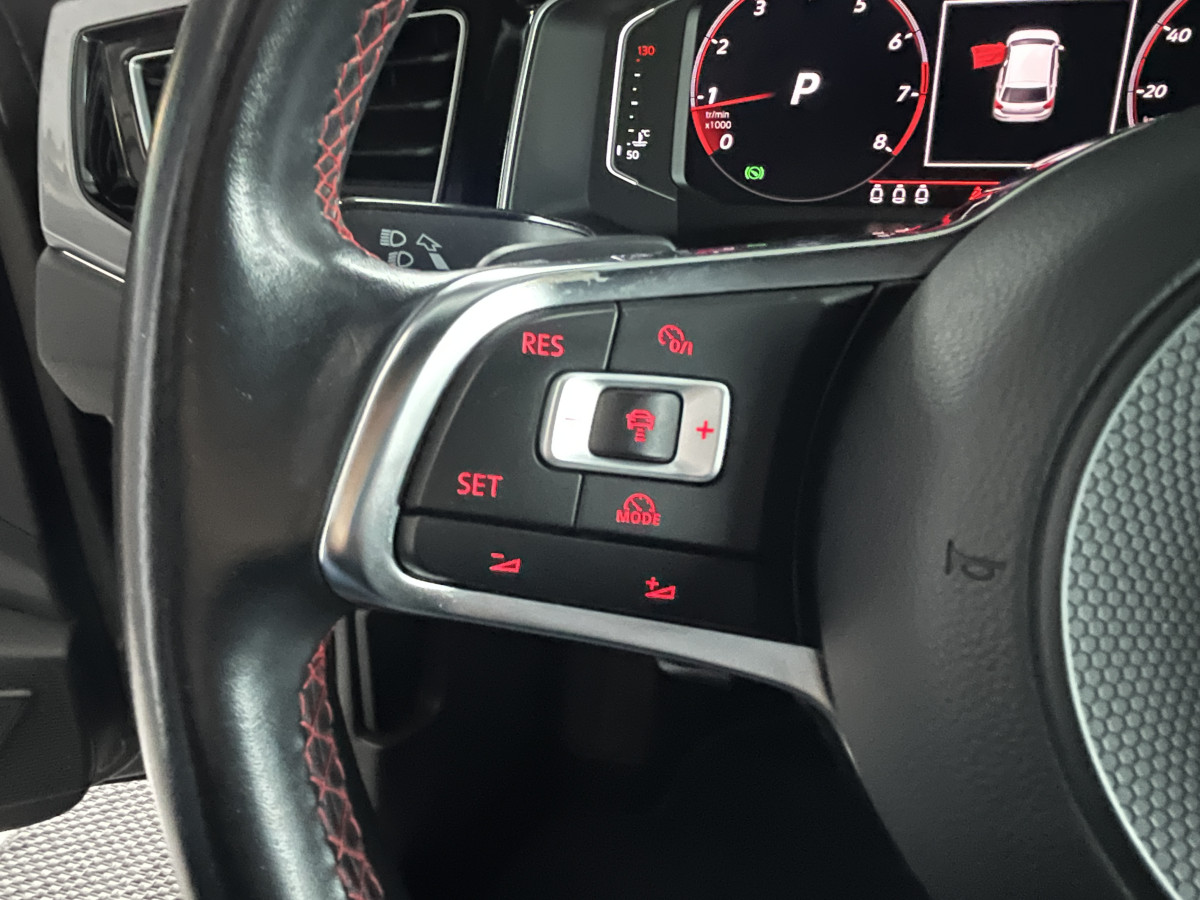 VOLKSWAGEN  POLO 2,0 TSI 200 DSG6 GPS CAMERA  APPLE CARPLAY DMS ACC REGULATEUR LIMITEUR PARK PILOT  JANTES 18  FULL LED EXCELLENT ETAT