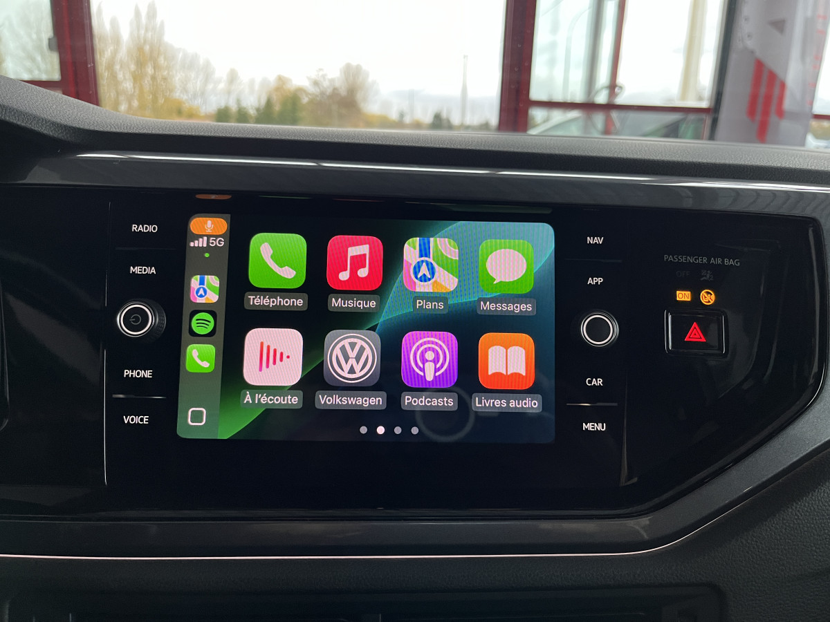 VOLKSWAGEN  POLO 2,0 TSI 200 DSG6 GPS CAMERA  APPLE CARPLAY DMS ACC REGULATEUR LIMITEUR PARK PILOT  JANTES 18  FULL LED EXCELLENT ETAT