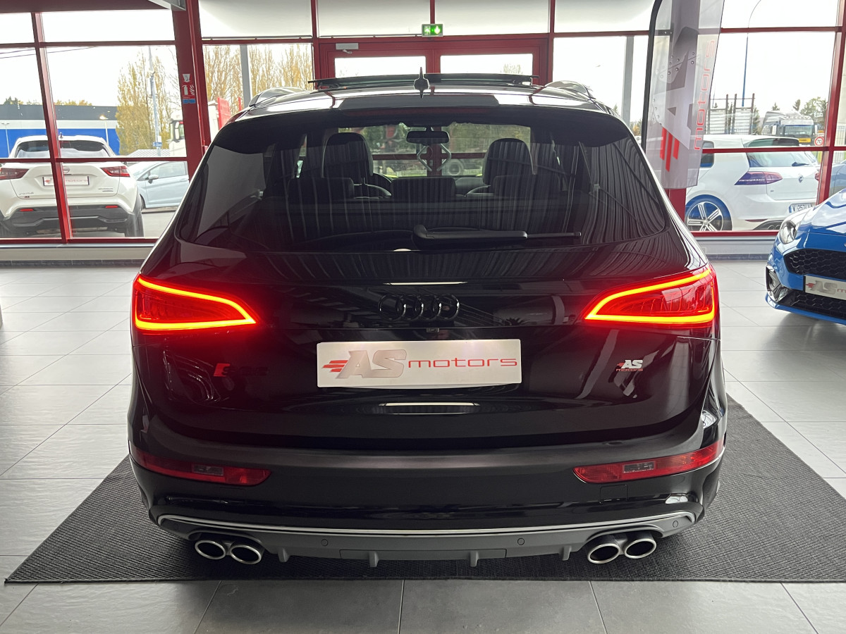 AUDI SQ5 TDI V6 340 PLUS  BVA8 QUATTRO TOIT PANORAMIQUE BI-XENON  GPS CAMERA ATTELAGE KEYLESS BI-XENON REGULATEUR ADAPTATIF ALU BROSSE DRIVE SELECT JANTES 21  EXCELLENT ETAT