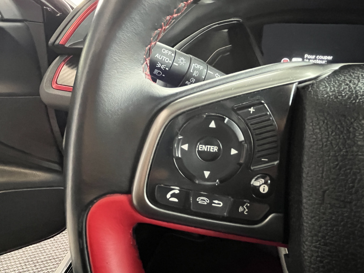 HONDA CIVIC 2,0 I-VTEC 320  TYPE R GT  NUMEROTÉ R-05945 DIFFERENTIEL A GLISSEMENT  REGULATEUR LIMITEUR FULL LED KEYLESS  JANTES 19 SIEGES RECARO  ECHAPPEMENT REMUS  EXCELLENT ETAT