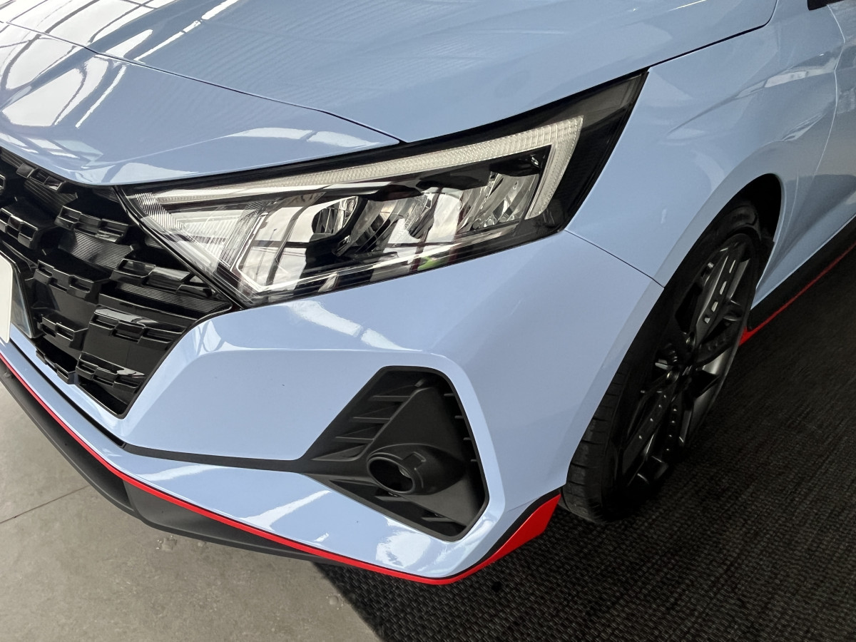 HYUNDAI I20 N 1,6 T-GDI 204 GPS CAMERA APPLE CARPLAY REGULATEUR LIMITEUR KEYLESS VIRTUAL COCKPIT DRIVE SELECT HIFI BOSE FULL LED DIFFERENTIEL A GLISSEMENT ETAT NEUF