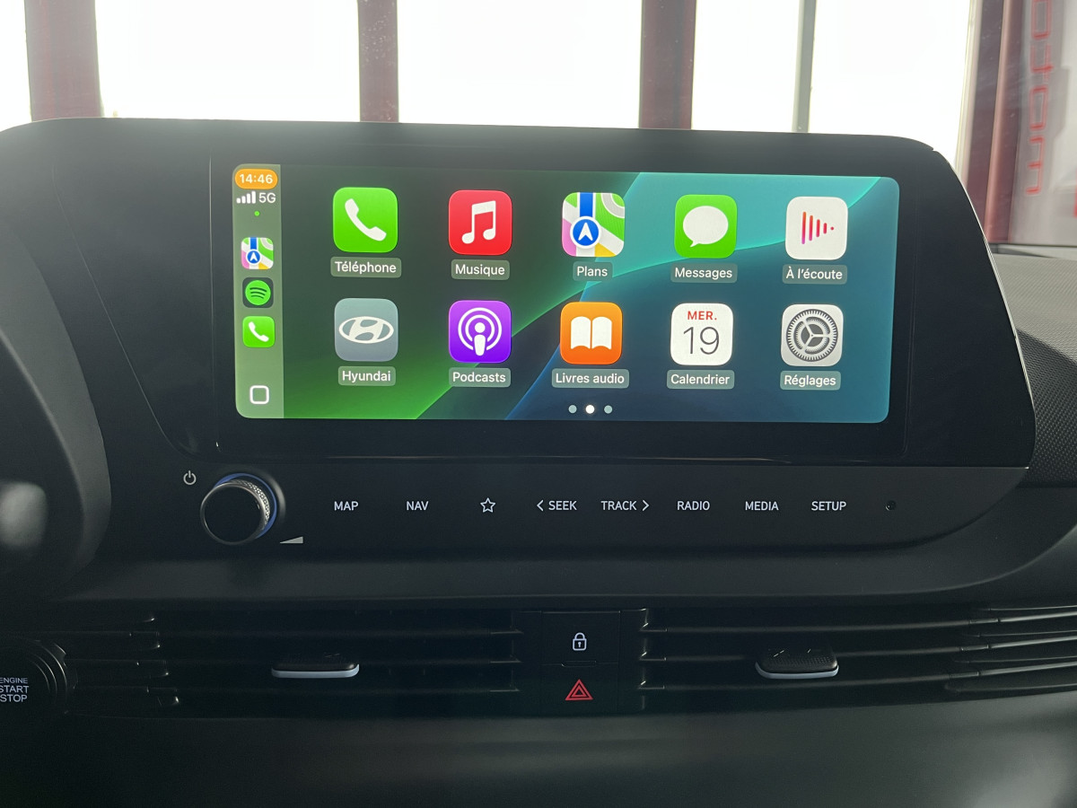 HYUNDAI I20 N 1,6 T-GDI 204 GPS CAMERA APPLE CARPLAY REGULATEUR LIMITEUR KEYLESS VIRTUAL COCKPIT DRIVE SELECT HIFI BOSE FULL LED DIFFERENTIEL A GLISSEMENT ETAT NEUF