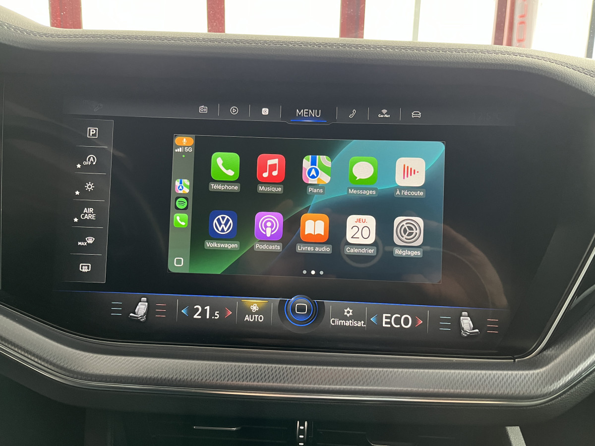 VOLKSWAGEN TOUAREG 3,0 V6 TDI 286 BVA8 R-LINE 4X4  ATTELAGE GPS CAMERA  DISCOVER PRO APPLE CAR PLAY  VIRTUAL COCKPIT CAMERA KEYLESS DYNAUDIO SUSPENSION PNEUMATIQUE FEUX MATRIX  FULL LED AFFICHAGE TETE HAUTE JANTES 21 EXCELLENT ETAT