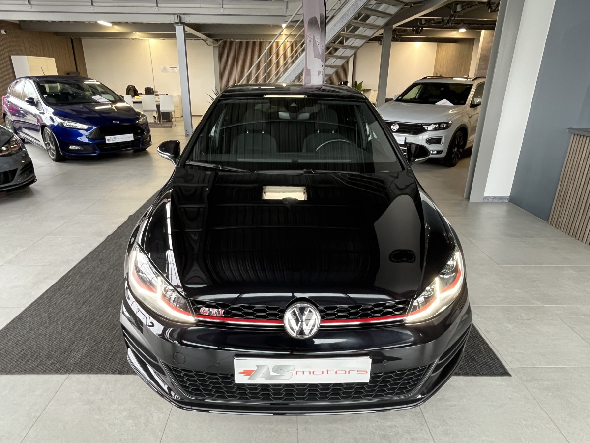 VW GOLF 7 GTI PERFORMANCE 2,0 TSI 245 DSG7 GPS CAMERA APPLE CAR PLAY ACC DCC DIGITAL KEYLESS COCKPIT LIMITEUR REGULATEUR ADAPTATIF FULL LED JANTES BRESCIA EXCELLENT ETAT