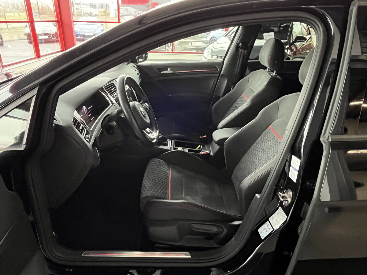 VW GOLF 7 GTI PERFORMANCE 2,0 TSI 245 DSG7 GPS CAMERA APPLE CAR PLAY ACC DCC DIGITAL KEYLESS COCKPIT LIMITEUR REGULATEUR ADAPTATIF FULL LED JANTES BRESCIA EXCELLENT ETAT