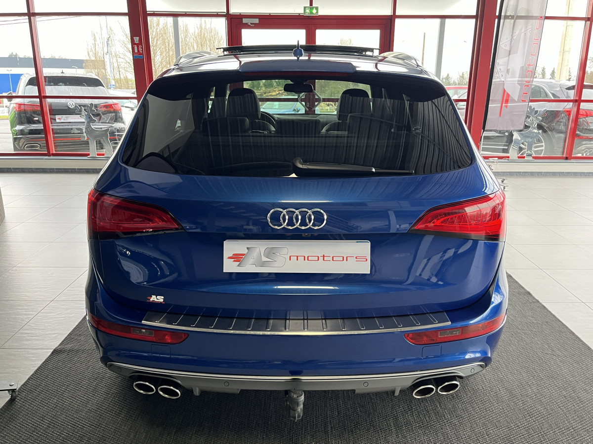 AUDI SQ5 TDI V6 313 QUATTRO BVA8 QUATTRO TOIT PANORAMIQUE  ATTELAGE ELECTRIQUE GPS CAMERA KEYLESS HIFI BANG OLUFSEN  REGULATEUR ADAPTATIF BI-XENON  ALU BROSSÉ PARK PILOT  JANTE 21 EXCELLENT ETAT