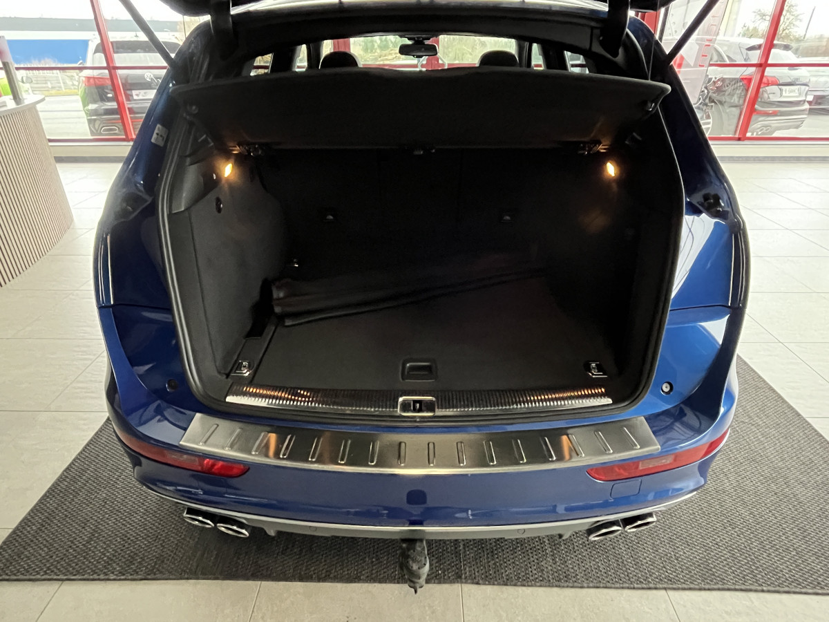 AUDI SQ5 TDI V6 313 QUATTRO BVA8 QUATTRO TOIT PANORAMIQUE  ATTELAGE ELECTRIQUE GPS CAMERA KEYLESS HIFI BANG OLUFSEN  REGULATEUR ADAPTATIF BI-XENON  ALU BROSSÉ PARK PILOT  JANTE 21 EXCELLENT ETAT